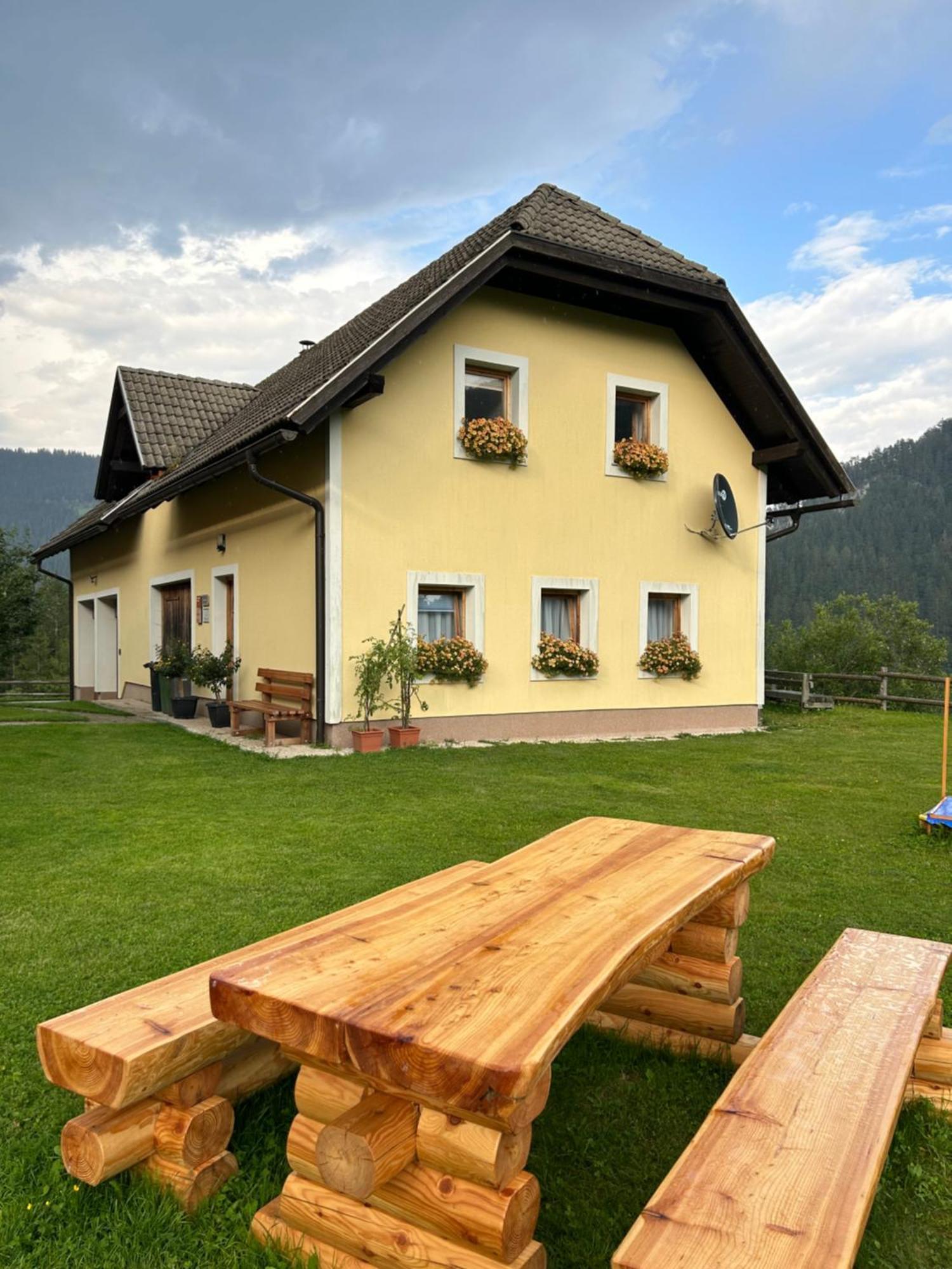 Tourist Farm Gradisnik Apartment Solčava Екстериор снимка